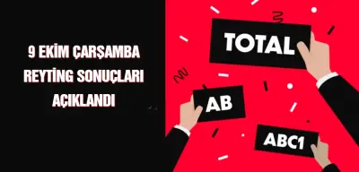 Reyting Sonuçları 9 Ekim 2024 Çarşamba: Dünün Reyting Birincisi Kim Oldu?