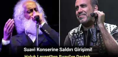 Suavi'ye Beykoz Konserinde Saldırı Girişimi! Haluk Levent'ten Destek Gecikmedi