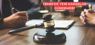 TBMM Haftaya Yoğun Başlıyor: Kamuda Tasarruf, Yargı Paketi ve Öğretmenlik Meslek Kanunu Görüşülecek