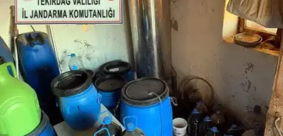 Tekirdağ Şarköy’de 1165 Litre Sahte İçki Ele Geçirildi