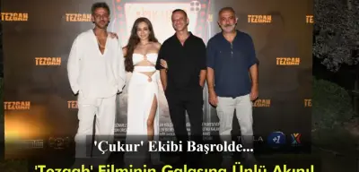 Tezgah Filminin Alaçatı'daki Galasına Ünlü Akını! Çukur Ekibi Başrolde