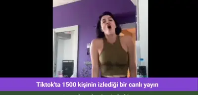 Tiktok'ta 1500 kişinin izlediği bir canlı yayın sosyal medyada viral oldu!