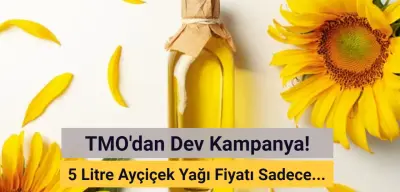 TMO 5 Litre Ayçiçek Yağı Kampanyası Başlattı! Fiyatı Şaşırttı