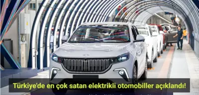 Türkiye'de en çok satan elektrikli otomobil: Togg T10X liderliği ele geçirdi