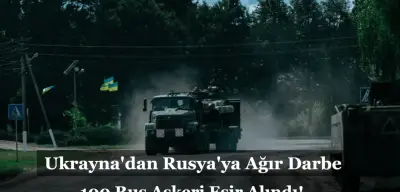 Ukrayna'dan Rusya'ya Ağır Darbe: 100 Rus Askeri Esir Alındı! Zelenski Açıklama Yaptı