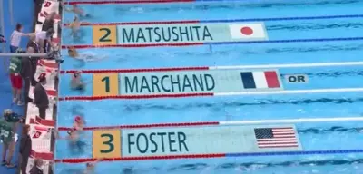 Yüzmede Rekor Geldi! Fransız Yüzücü Olimpiyat Rekorunu Kırdı