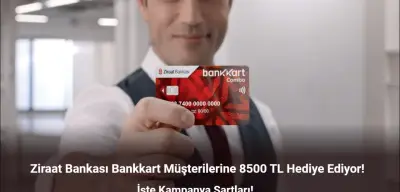 Ziraat Bankası Müşterilerine 8.500 TL Veriyor! Ziraat Bankkartı Olanlar Dikkat