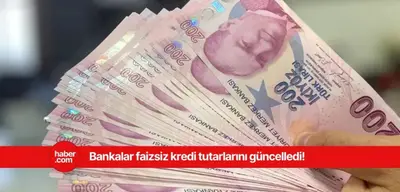 0 faizli kredi limitleri güncellendi! Bu rakamları görünce..