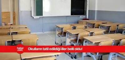 20 Mart 2025 Perşembe okullar tatil mi? Okulların tatil olduğu iller