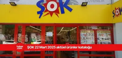 ŞOK 26 Mart 2025 aktüel ürünler kataloğu