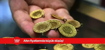 Altın fiyatlarında büyük düşüş! Yatırımcılar bu rakama endişelenecek