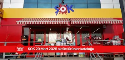 ŞOK 29 Mart 2025 aktüel ürünler kataloğu