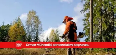 2025 OGM Orman Mühendisi alımı başvurusu!