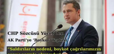 CHP Sözcüsü Deniz Yücel'den AKP'ye Sert Yanıt: "Boykot Devam Edecek"