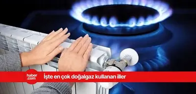 En çok doğalgaz tüketen iller açıklandı! İşte listenin başındaki o il