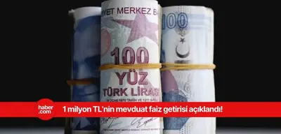 1 milyon TL'nin aylık getirisi güncellendi! İşte banka banka 1 milyon TL'nin getirisi