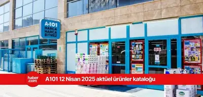 A101 12 Nisan 2025 aktüel ürünler kataloğu