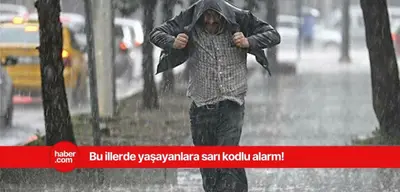 MGM'den bu bölgelerde yaşayanlara sağanak yağış uyarısı!