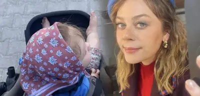 Bahar'ın Yıldızı Demet Evgar Kızı Mavi'nin Yüzünü Gösterdi: "Biblo Gibi"