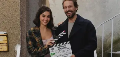 İki Dünya Bir Dilek Filminden İlk Kareler