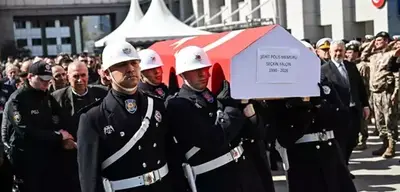 Şehit Polis Memuru Seçkin Yalçın İçin İstanbul Emniyet Müdürlüğü'nde Tören Düzenlendi