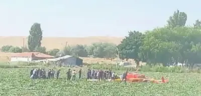 Ankara'da Eğitim Helikopteri Düştü: 2 Yaralı