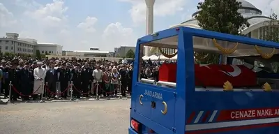 Sincan'daki Eğitim Uçuşu Kazasında Can Veren Emekli Albay Bakkal Son Yolculuğuna Uğurlandı