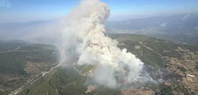 Ege ve Akdeniz'de Orman Yangınlarıyla Mücadele