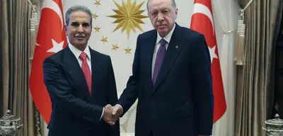 Cumhurbaşkanı Erdoğan Faik Zeydan'ı Kabul Etti