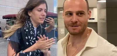 Eda Ece ve Kerem Bürsin, AHBAP Soruşturması için İfade Vermeye Geldi