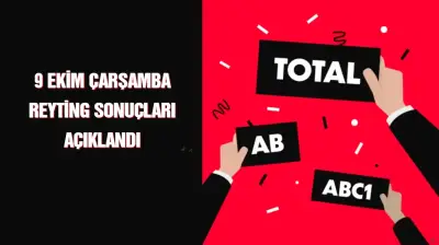 Reyting Sonuçları 9 Ekim 2024 Çarşamba: Dünün Reyting Birincisi Kim Oldu?