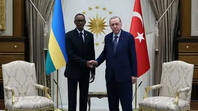 Cumhurbaşkanı Erdoğan ile Ruandalı Mevkidaşı Ortak Basın Toplantısında Konuştu
