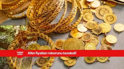 Altın yatırımcıları yaşadı! Gram altın resmen rekor kırdı