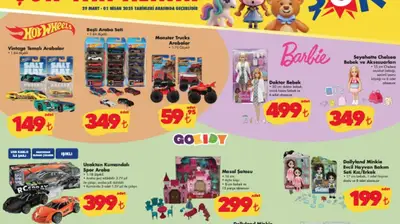 ŞOK'ta Bu Hafta Erkeklere Hot Wheels, Kızlara Barbie Geliyor!