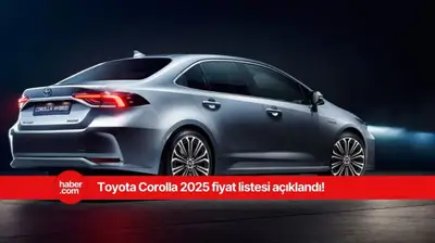 2025 Toyota Corolla Nisan ayı fiyat listesi