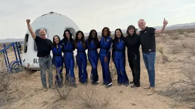 Katy Perry Uzaya Ulaştı