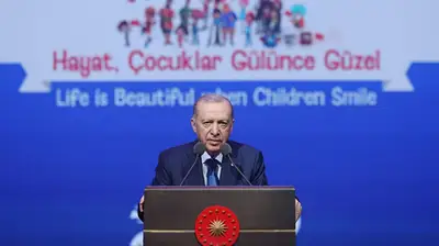 Cumhurbaşkanı Erdoğan'dan 23 Nisan Mesajı: "Türkiye Yüzyılı Hedefimize Ulaşana Kadar Durmayacağız"