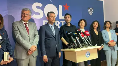 Özgür Özel'den SOL Parti'ye Ziyaret: "Sandığa Darbe Yapıyorlar"