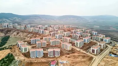 Deprem Bölgesinde 250 Bininci Konut Hazır
