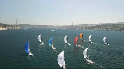 Yat Yarışları Kurtuluş Kupası Renkli Görüntülerle Başladı