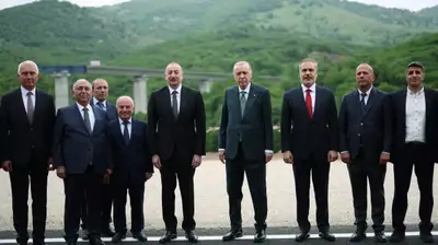 Erdoğan ve Aliyev, Azerbaycan'da Havalimanı Açılışını Gerçekleştirdi