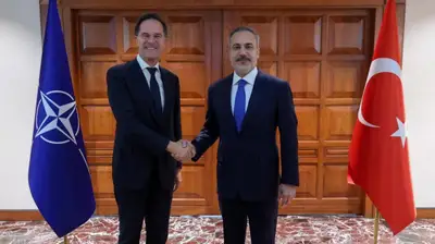Hakan Fidan, NATO Genel Sekreteri Rutte ile Görüştü