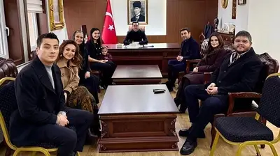 Uzak Şehir Ekibinden Midyat Kaymakamına Ziyaret