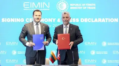 Türkiye ve Litvanya Arasında Yeni Dönem: Ticaret Hacmi Hedefi 2 Milyar Dolar