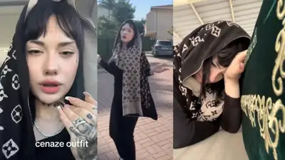 Dedesinin Cenazesinde Çektiği TikTok Videosuyla Gündem Olan Melek Bal, Umut Akyürek'in Kızı Çıktı!
